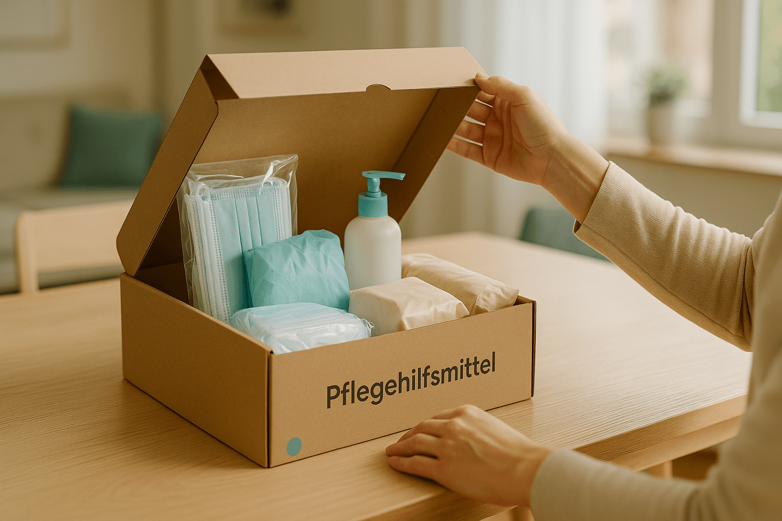 Pflegeboxen – Pflegehilfsmittel bequem nach Hause
